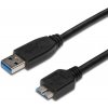 PremiumCord Kábel Micro USB 3.0 5Gbps USB A - Micro USB B, MM, 1m ku3ma1bk