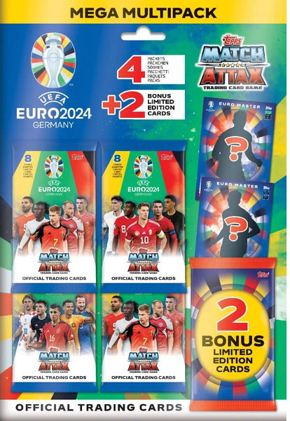 Topps Match Attax UEFA EURO 2024 Mega Multipack