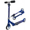 mamido Veľká skladacia kolobežka H6 R-Sport modrá s kolesami 145 mm do 100 kg