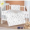 Bellatex set Mráčiky sivý 75x100 42x32
