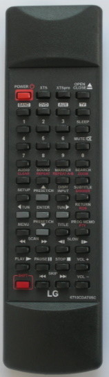 Diaľkový ovládač Emerx LG 6710CDAT05A, 6710CDAT05C