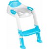 Ricokids 729200 Detská toaletná sedačka so schodíkmi, medvedík, modrá