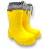 DEMAR MAMMUT ŽLTÉ - DETSKÉ ZATEPLENÉ GUMÁKY Veľkosť: 22/23