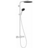 Hansgrohe Pulsify S Puro Sprchový set s termostatom, priemer 26 cm, 3 prúdy, matná biela 24236700-HG