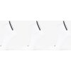 adidas 3 Stripes 1/4 Socks 3-Pack White/ White/ White M M