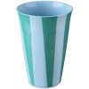 Koziol NORA CUP L veľký pohár 450 ml pásikový vzor