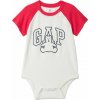 Detské body GAP, BABY biela,červená,čierna 12-18M
