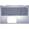 Klávesnica Dell Inspiron 15Pro 5510, 5515 šedá US strieborný palmrest podsvit