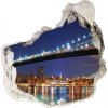 Fototapeta diera na stenu Manhattan new york city 75x75 cm