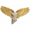 Guardian Angel Male nástenná dekorácia biela