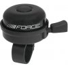 FORCE zvonček KLASIK Fe / plast 22,2mm, čierny