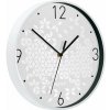 Nástenné hodiny, 29 cm, LEITZ Wow, biela