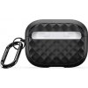 DUX DUCIS Pecc Serie Rhombus s karabínou pre AirPods Pro 2 čierne CAS137861A