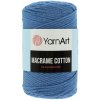YarnArt Macrame Cotton 786 modrá