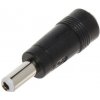 Redukcia pre DC zdroje, konvertuje 2.1mm DC jack na 2.5mm - rovná