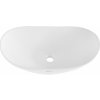 Umývadlo na dosku oválne Vevor biele