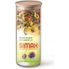 Simax Dóza na potraviny s dreveným vrchnákom 1,4 l
