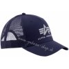 Alpha Industries Basic Trucker Cap šiltovka rep blue Veľkosť: Unisex, Farba: modrá
