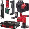 Krížový laser Milwaukee M12 3PLKIT-401P 38 m