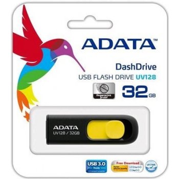 ADATA DashDrive Classic UV128 32GB AUV128-32G-RBY