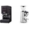 Gaggia New Classic EVO BC, black + Rocket Espresso SUPER FAUSTO, chrome