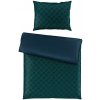 Joop! OBOJSTRANNÁ POSTEĽNÁ BIELIZEŇ, makosatén, tmavomodrá, tmavozelená, 140/200 cm - Obliečky & plachty - 004977051203