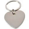 Kovové srdiečko - prívesok na kľúče