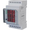 DMA-3 CT - 3-fázový digitálny ampérmeter, nepriame meranie x/5A, na DIN lištu