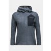 MIKINA PEAK PERFORMANCE W FREELIGHT ALPHA HOOD MOUNTAIN MIST