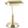 Zuma Line | Zuma Line A2048-GLD - Stolná lampa ROMA 1xE27/40W/230V zlatá | ZL0335