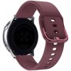 SES Silikónový remienok pre chytré hodinky Amazfit GTS 4 - Vínový 16265