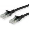 S/FTP (PiMF) Patchkábel LSOH 5m cat.6, čierny, Cu, Component Level, GHMT