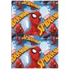 Balící papír Spider-Man bledě modrý