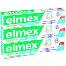 Elmex Bieliace zubná pasta pre citlivé zuby Sensitive Whitening 3 x 75 ml