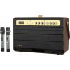 BEZDRÁTOVÝ REPRODUKTOR W-KING K6L 120W HNĚDÝ
