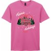 Stranger Things - Home Holidays (Pink) (tričko) Small