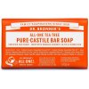 Dr Bronner's tuhé univerzálne bio mydlo All-One Tea Tree 140 g