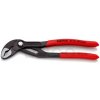 KNIPEX KNIPEX 87 01 180 Cobra® Hightech kliešte 180mm, s protišmykovým plastovým povrchom, šedá atramentizovaná