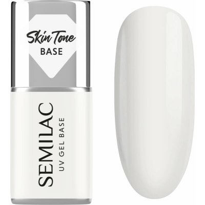 Semilac UV Gel Base Skin Tone Base podkladový lak pre gélové nechty odtieň Coconut Cream 7 ml