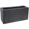 KV-29 KVETINÁČ HRANTÍK 60x22x30 UMELÝ KAMEŇ BLACKSTONE
