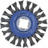 Bosch X-LOCK knotted Wire Wheel heavy 115mm, 0.5mm Wire