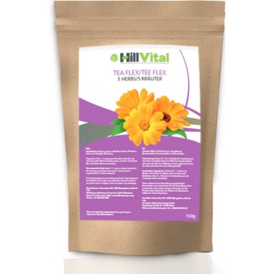 HillVital čaj Flex liečba kŕčových žíl bylinkami 150 g