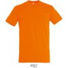 SOL´S REGENT / Pánske tričko s okrúhlym výstrihom - orange 5XL