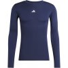 Pánske Tričko s dlhým rukávom ADIDAS TF LS TEE JE6705 – Tmavo modrá