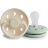 Frigg Cumlíky frigg moon phase cream/ sage, 0-6m, silikón
