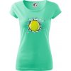 Tenisová loptička v triku - Dámske tričko Pure - 2XL ( Mätová )