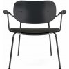 Audo Copenhagen Kreslo Co Lounge Chair, black oak/Re-wool 0198