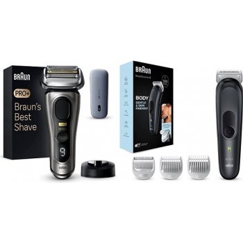 Braun Series 9 Pro+ Wet&Dry + Braun BG3350 sada