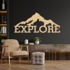 Vyrezávaný obraz z dreva - EXPLORE | SENTOP