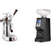 La Pavoni Esperto Abile + Eureka Atom 60, black
